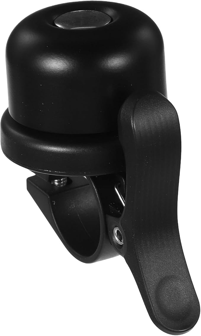 Vintage Bike Bell for Mountain Bicycles Black Metal Anti-Loss Cycling Bell with Loud Sound for Outdoor Riding and Bicycle Handlebars