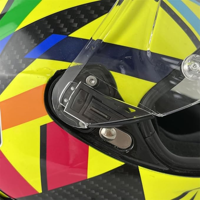 Pista GP RR Motorcycle Helmet Accessories for AGV Pista GP R, Corsa-R, Race 3, Helmet Shield Visor Replacement Parts (Visor Mechanism)