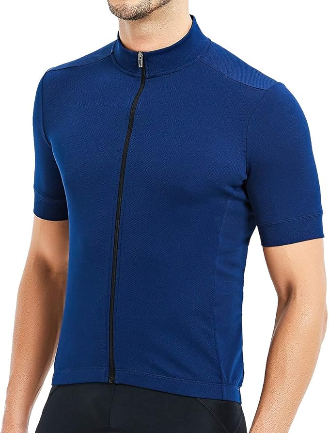 CATENA Men's Cycling Jersey Short Sleeve Shirt Running Top Moisture Wicking Workout Sports T-Shirt