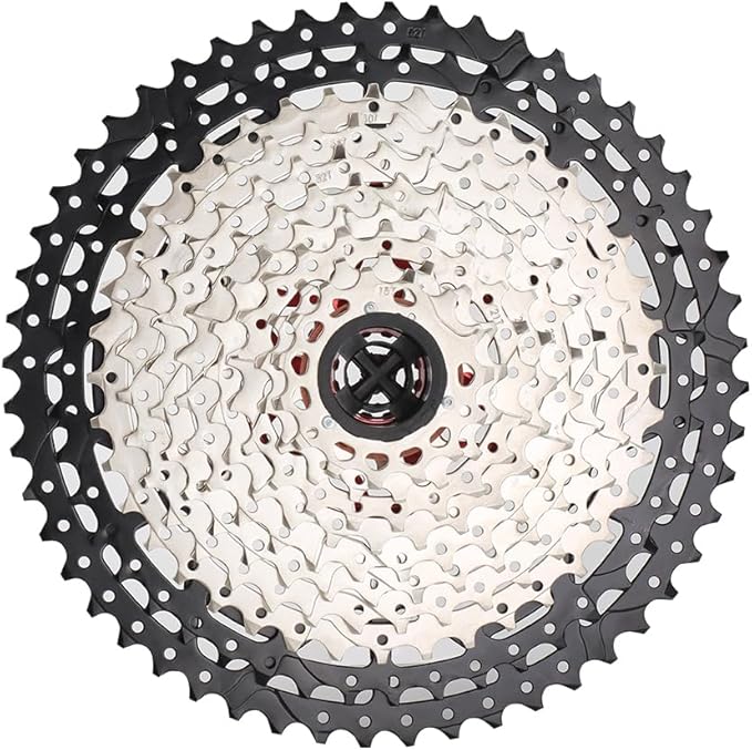 CYSKY 8/9/10/11/12-Speed Cassette 11-25T/28T/32T/34T/36T/40T/42T/46T/50T/52T Bike Sprocket Freewheel Compatible with Shimano, Sram HG Hub, Fit for Mountain Bike, Road Bike, MTB Cassette