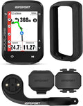 iGPSPORT BSC200S GPS Bike Computer, Wireless Route Navigation 2.4'' Screen Bluetooth ANT+ Cycle Computer IPX7 Waterproof