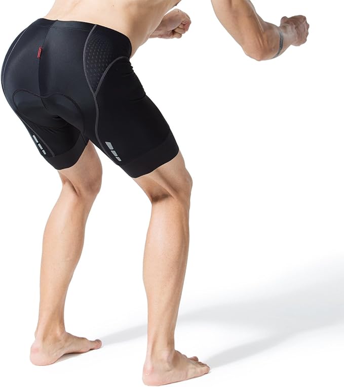 Souke Sports Men's Cycling Shorts Padded Bike Half Pants Bicycle Biking Tights