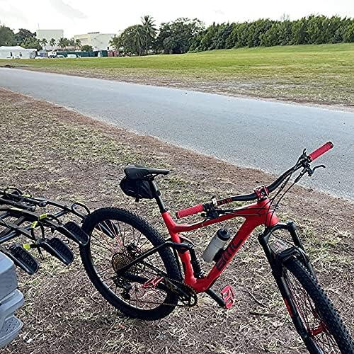 corki Mountain Bike Grips,Double Lock on Locking Bicycle Handlebar Grips for MTB,Downhill