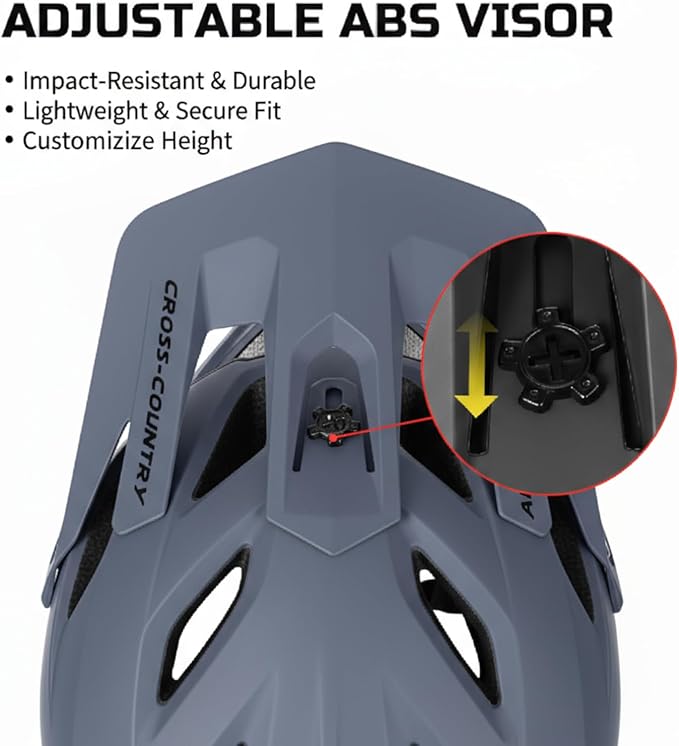 BATFOX Full Face Mountain Bike Helmet for Men Women Adult Helmet Downhill DH BMX MTB
