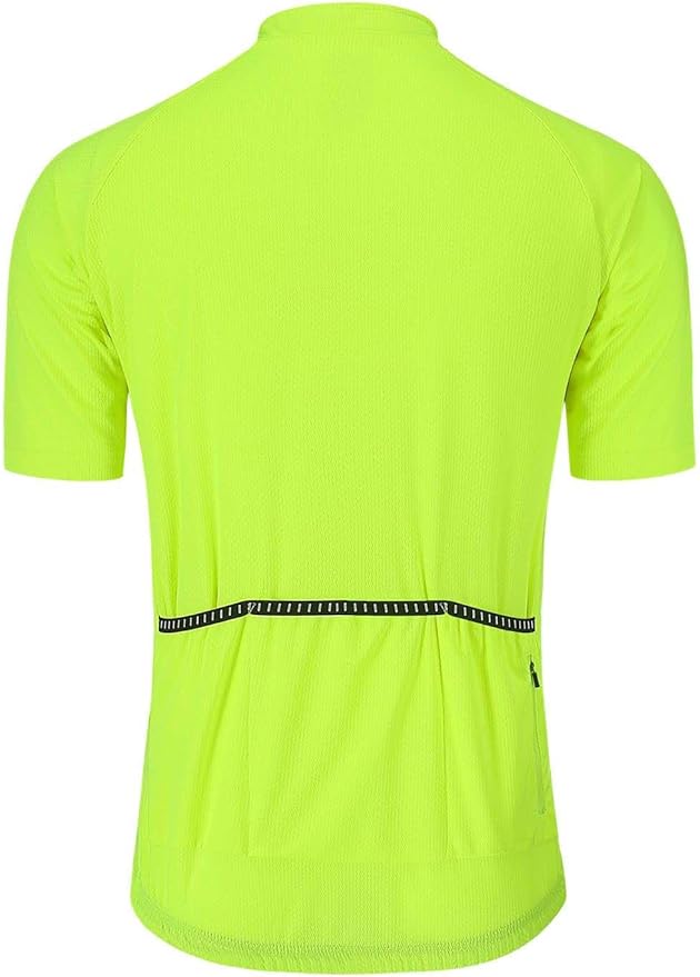 ARSUXEO 1/2 Zipper Cycling Jersey Men Short Sleeves Bike Shirts for Men Biking Bicycle Road Bike Jerseys