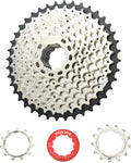 CYSKY 8/9/10/11/12-Speed Cassette 11-25T/28T/32T/34T/36T/40T/42T/46T/50T/52T Bike Sprocket Freewheel Compatible with Shimano, Sram HG Hub, Fit for Mountain Bike, Road Bike, MTB Cassette