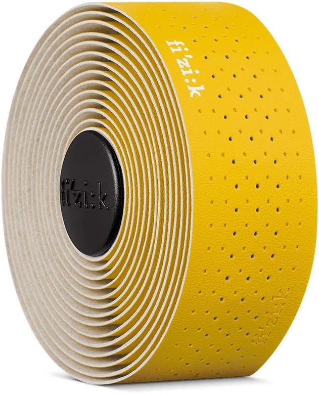 Fizik Performance Bicycle Bar Tape - Soft, Tacky & Classic Professional Bike Handlebar Tape (2mm, 2.7mm, 3mm)