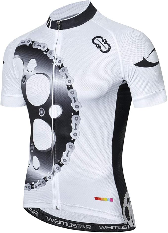 Sportswear Cycling Jerseys Short Sleeve Bike Clothing Bike top Men MTB Jersey Breathable Summer Black