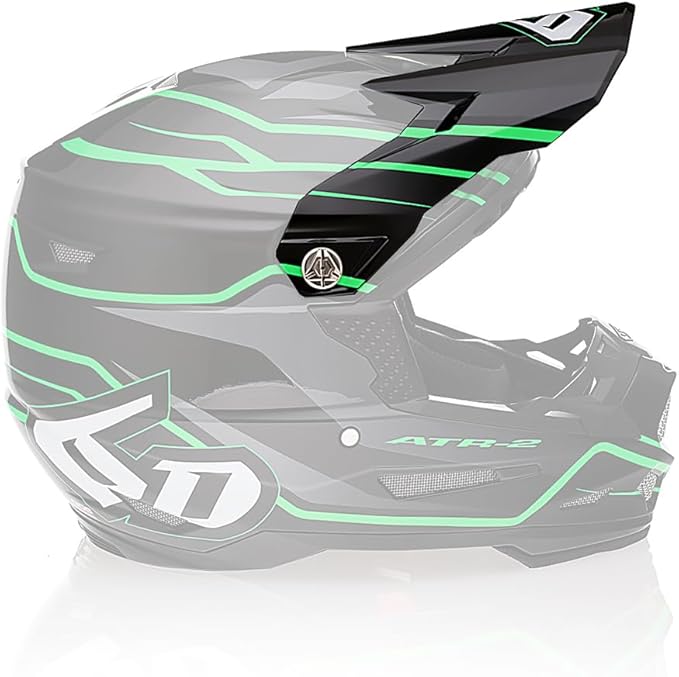 6D Helmets | ATR-2 (2023 - Older) Motorcycle Helmet Replacement Visor | Designed to Easily Replace Original Visor