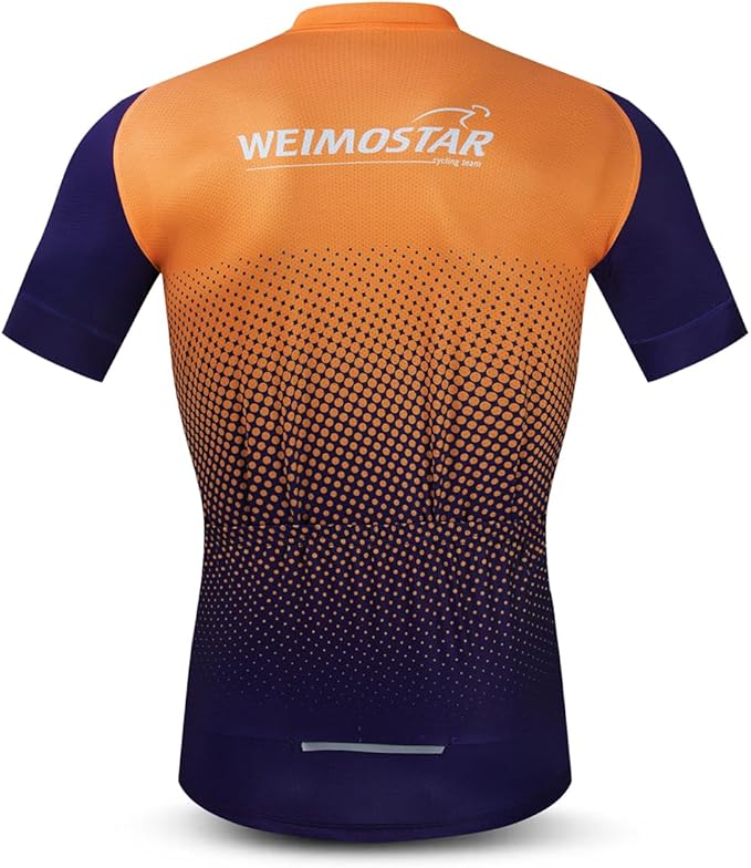 Men's Cycling Jerseys Wolf Print Bicycle Shirts Summer Road Bike Clothes Quick Dry Breathable