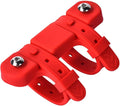 ZONKIE Bike Bottle Cage Mounting Base, Cup Mounting Base for Many Kinds Bikes, Fits Most Stroller Drink Holder, Silicone Material, Many Colors are Available.