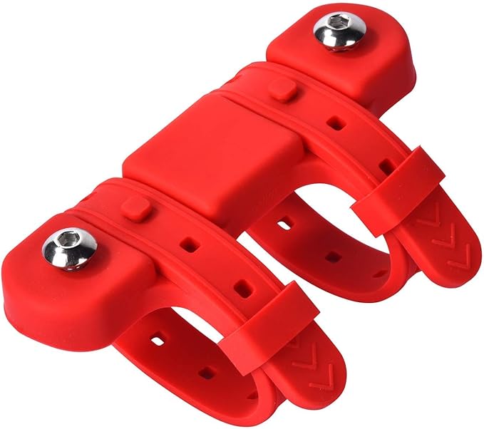 ZONKIE Bike Bottle Cage Mounting Base, Cup Mounting Base for Many Kinds Bikes, Fits Most Stroller Drink Holder, Silicone Material, Many Colors are Available.
