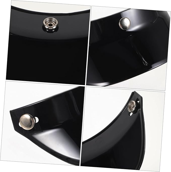 Gatuida 2pcs Visor for Helmets Retro Design for Sun Suitable for Summer Riding and Accessory