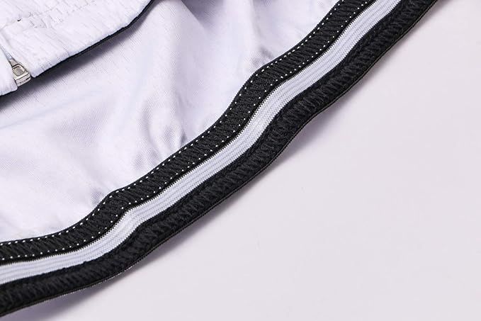 Cycling Jersey Short Sleeve USA Style Bike Tops with Pocket Reflective Stripe