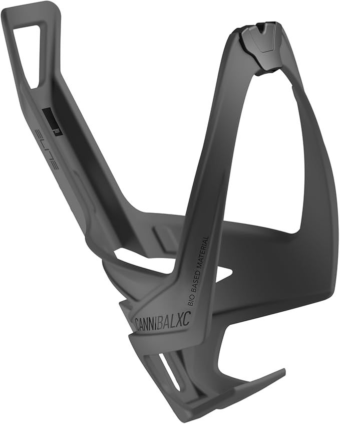 Elite Cannibal XC Bio-Based Bottle Cage, Lightweight and Secure for All Terrains