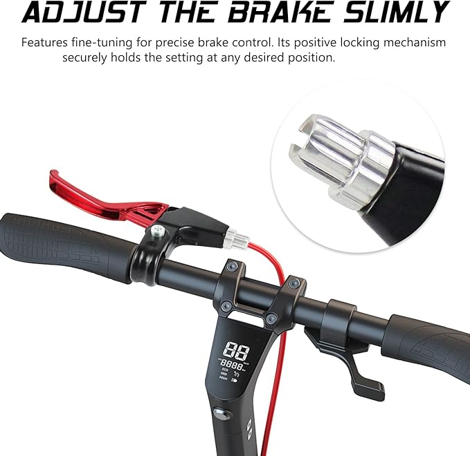 V-Type Bike Brake Set, Complete Universal Bike Front and Rear MTB Brake, Bicycle Brakes, Inner and Outer Cables, Include Brakes Lever Calipers Multi-Tool Wrenches