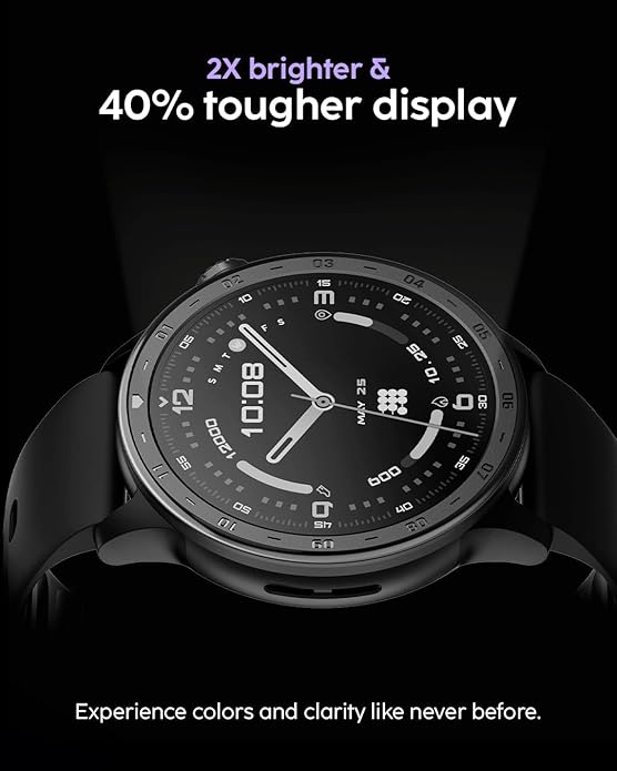 Cubitt AURA 2 Smartwatch, 1.43” AMOLED, Phone-Connected GPS, VITA AI Assistant, AI Coach, Readiness & Sleep Scores, 100+ Sports Modes, 3ATM Water Resistant, Up to 8-Day Battery