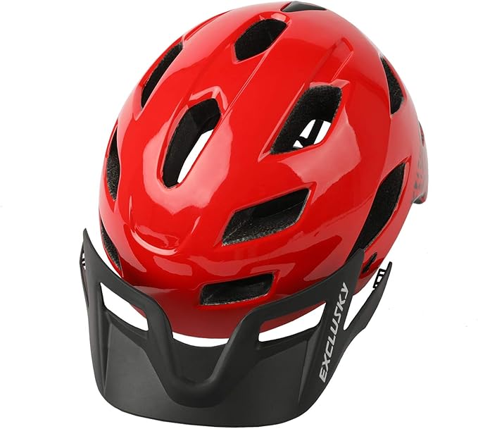 Kids Helmet, Exclusky Kids Bike Helmet Adjustable Safety Lightweight Children Bicycle Helmet for Kids Skating Cycling Scooter Boys and Girls Bicycle Helmets Ages 5-8-14