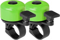 Bike Bell 2 Pack with Loud Melodious Sound Classic Mini Bicycle Bell for Kids Adults Bike Horn for Road, Mountain Bike for Scooter, MTB, BMX