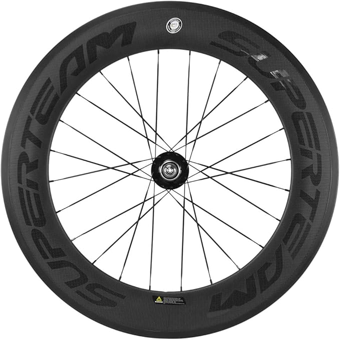 SUPERTEAM Carbon Clincher Wheelset 700C Fixed Bicycle Wheels 60/88