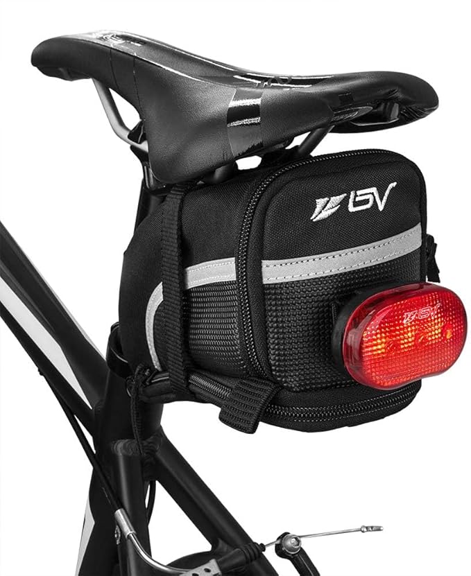 BV Bike Lights for Night Riding LED Bike Tail Light - Bicycle Light Battery-Powered/Rechargeable - Rear Bike Light Weather Resistant - Visible Up to 1500ft Bicycle Tail Light LED Bike Light