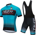 Men's Cycling Jersey Set, Summer Mountain Bike Clothing Short Sleeved Riding Jerseys