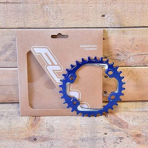 Funn Solo Narrow Wide Chainring for 9 10 11 12 Speed Chain, Fits Asymmetric 96mm BCD Interface Crankset, Single Speed Bike Chain Ring for MTB, BMX Bike, Gravel Bike and Road Bike
