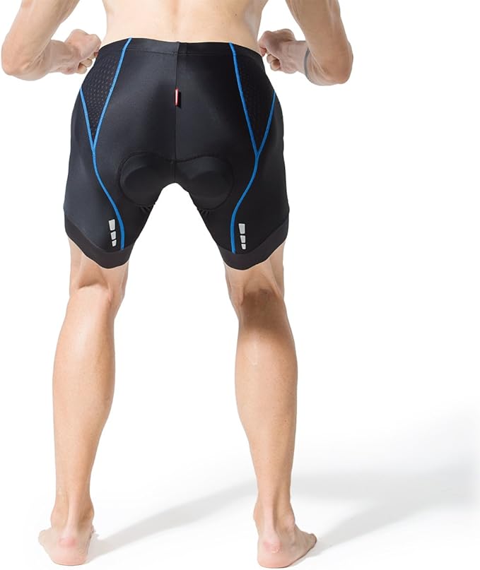 Souke Sports Men's Cycling Shorts Padded Bike Half Pants Bicycle Biking Tights