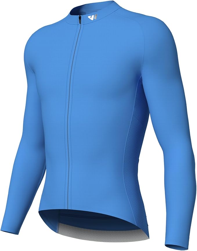 Lo.gas Cycling Jersey Men Short Sleeve, Road Bike Jerseys Full Zipper with Pockets, Bicycle Clothing Breathable Quick Dry