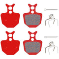 2 Pairs of Disc Brake Pads for Formula The One FR, R0, R1, RX, R1R, Mega, C1, CR3, T1 Disc Brakes - Suitable for Mountain Bikes, Road Bicycles, and MTBs