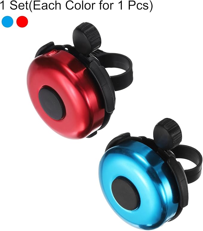 HARFINGTON Bike Bell Classic Bicycle Bell with Loud Crisp Clear Sound Bike Ring Bell Aluminum Bike Accessories
