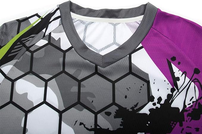 Men's Racing Shirts Summer Motocross Jersey Bicycle Sportswear MTB Jersey Long Sleeve Mountain Bike Clothes