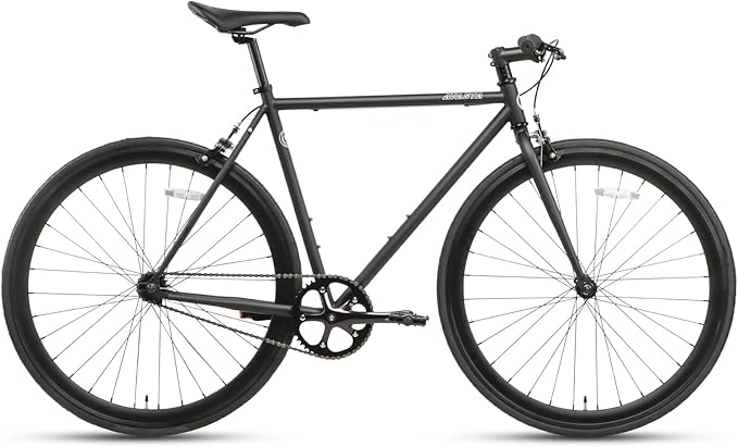 AVASTA Single-Speed Fixed Gear Urban Commuter Fixie Bike Flip Flop Hub Bicycle, Multiple Colors