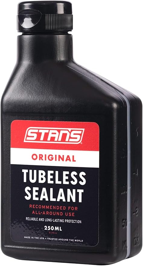 Stan's NoTubes Tire Sealant, Long Lasting Flat Prevention, Ultra Fast Sealing, up to 1/4" punctures, Proactive Tire Repair, for Mountain, Road, Gravel, Cyclocross, and Commuter Bikes