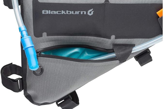 Blackburn Outpost Elite Frame Bike Bag (Grey, Medium-Short)