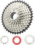 CYSKY 8/9/10/11/12-Speed Cassette 11-25T/28T/32T/34T/36T/40T/42T/46T/50T/52T Bike Sprocket Freewheel Compatible with Shimano, Sram HG Hub, Fit for Mountain Bike, Road Bike, MTB Cassette