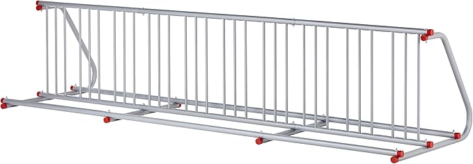 Retrospec Commercial Grid Bike Rack - Single & Double Sided - Bicycle Storage Stand for Garages, Stores, Schools & Universities Power Coated Steel | for Garages, for Stores, for Schools, for Universities
