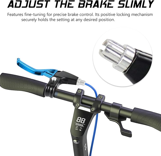 V-Type Bike Brake Set, Complete Universal Bike Front and Rear MTB Brake, Bicycle Brakes, Inner and Outer Cables, Include Brakes Lever Calipers Multi-Tool Wrenches