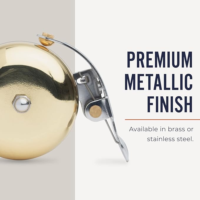 Pennant Bicycle Bell Brass