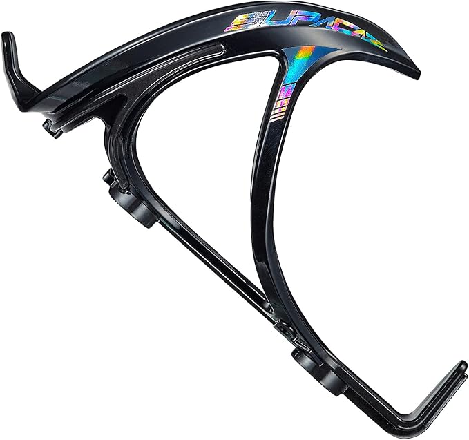 Supacaz Carbon Injected Oil Slick Manta Cage - Cycling Water Bottle Cage Holder for Road Bike + MTB Mountain Bike