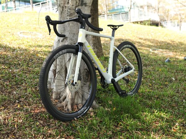 ICAN FL40/50 Max 1347g/1370g/1395g Carbon Disc Road Bike Wheelset 23mm Inner Width 700C 36T Ratchet System Hub