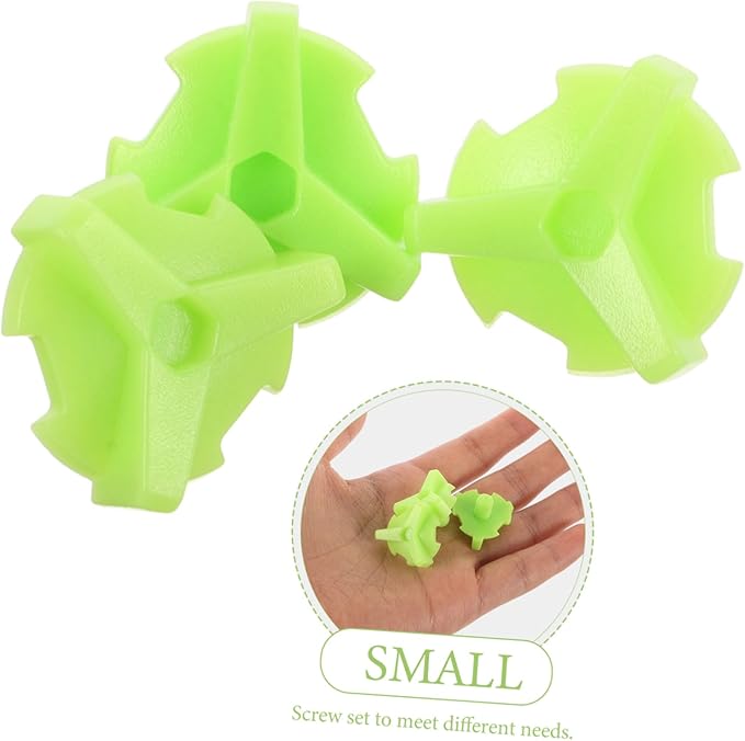 Screws Kit for Visor Green Visor Clips and Hardware Fit for Dirt and Baseball Helmets Easy Replacement Accessory