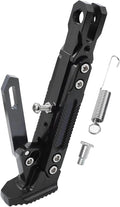 Motorcycle Kickstand for KTM 1050 Adventure/1090 Adventure/1090 Adventure R/1190 Adventure/RC8, Adjustable Universal Aluminum Side Stand for Motorbike Heavy Duty Parking Support Foot