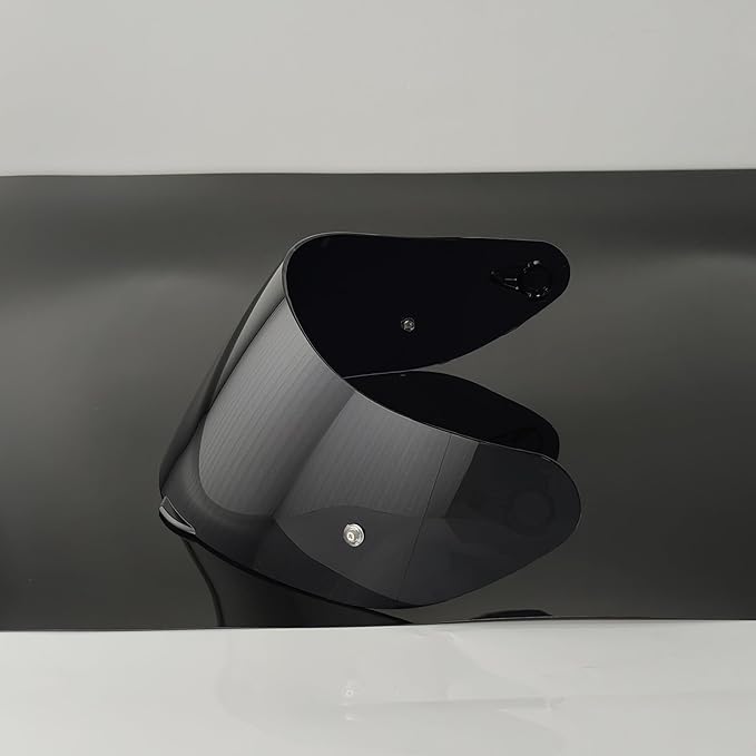 902 Helmet Visor Replacement. Helmet Face Shield UV Protection Compatible with ILM 902,902L,902BT (Deep Black-Day Use Only)