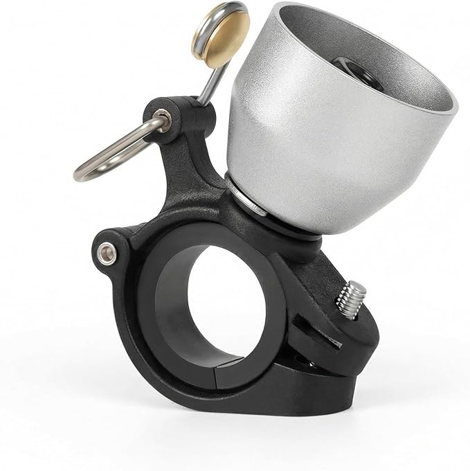 ROCKBROS Classic Bike Bell, Bicycle Bell for Road & Mountain Bikes, with Loud Sound and Fit for 0.87-1.25in/22-31.8mm Bicycle Handlebars for Adults Kids