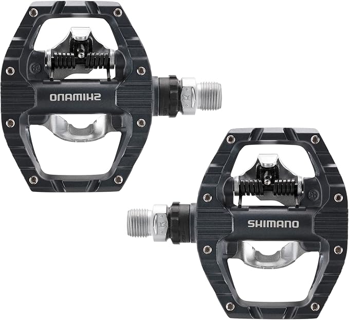 SHIMANO PD-EH500 SPD & Flat Dual Sided Bike Pedal for Indoor Cycling & Urban Riding