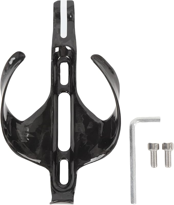 Bike Water Bottle Cage, Lightweight Composite Holder, Secure Fit for Road, Mountain, and Hybrid Bikes, Easy Install