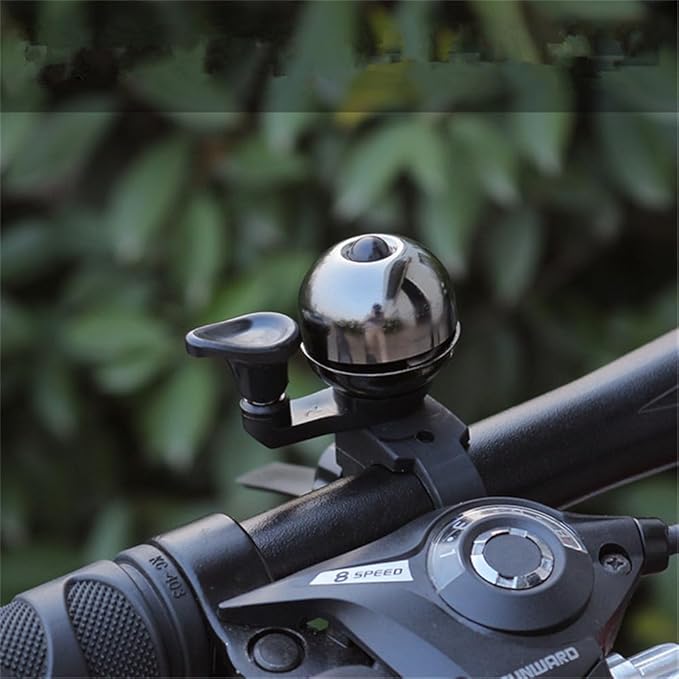 Classic Bike Bell Pure Copper Bicycle Bell Loud Crisp Clear Sound Bicycle Bike Bell for Adults Kids