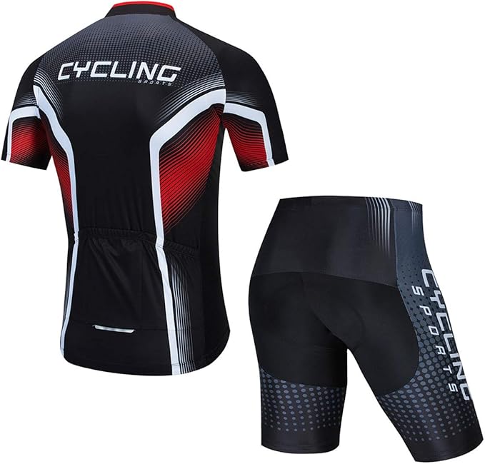 Cycling Jerseys Sets Short Sleeve Bike Clothing Suits Bicycle top Men MTB Jersey Breathable Summer