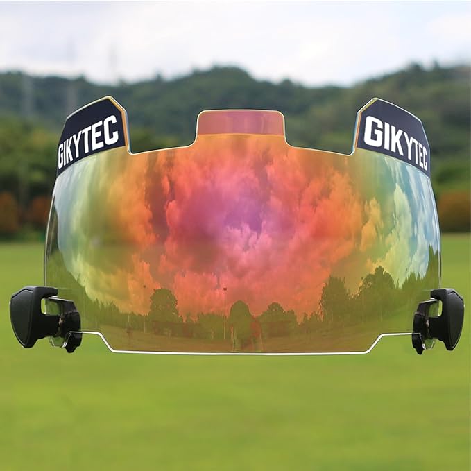 Football Helmet Visor, Scratch Resistant, for Helmet Fits Youth and Adult Football Helmets